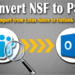 Convert NSF to PST File