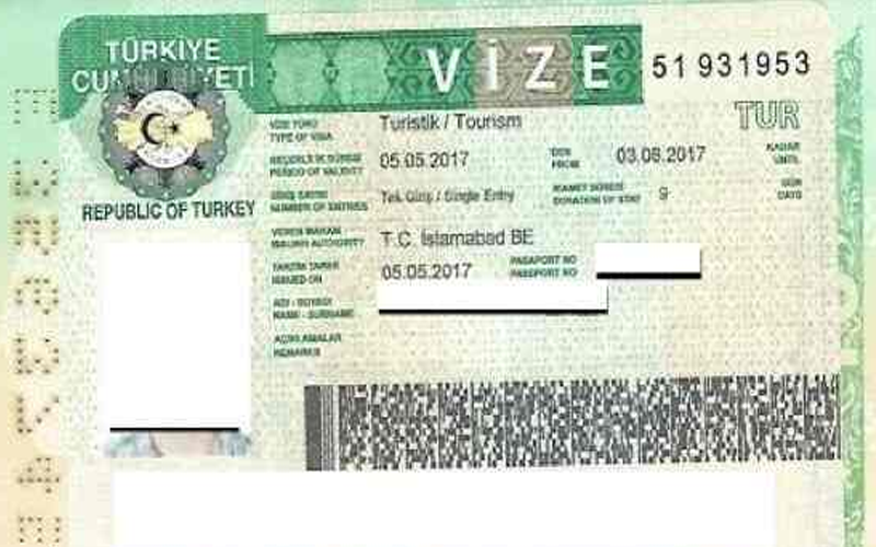 Apply Turkey Visa With Schengen Visa From Palestine: